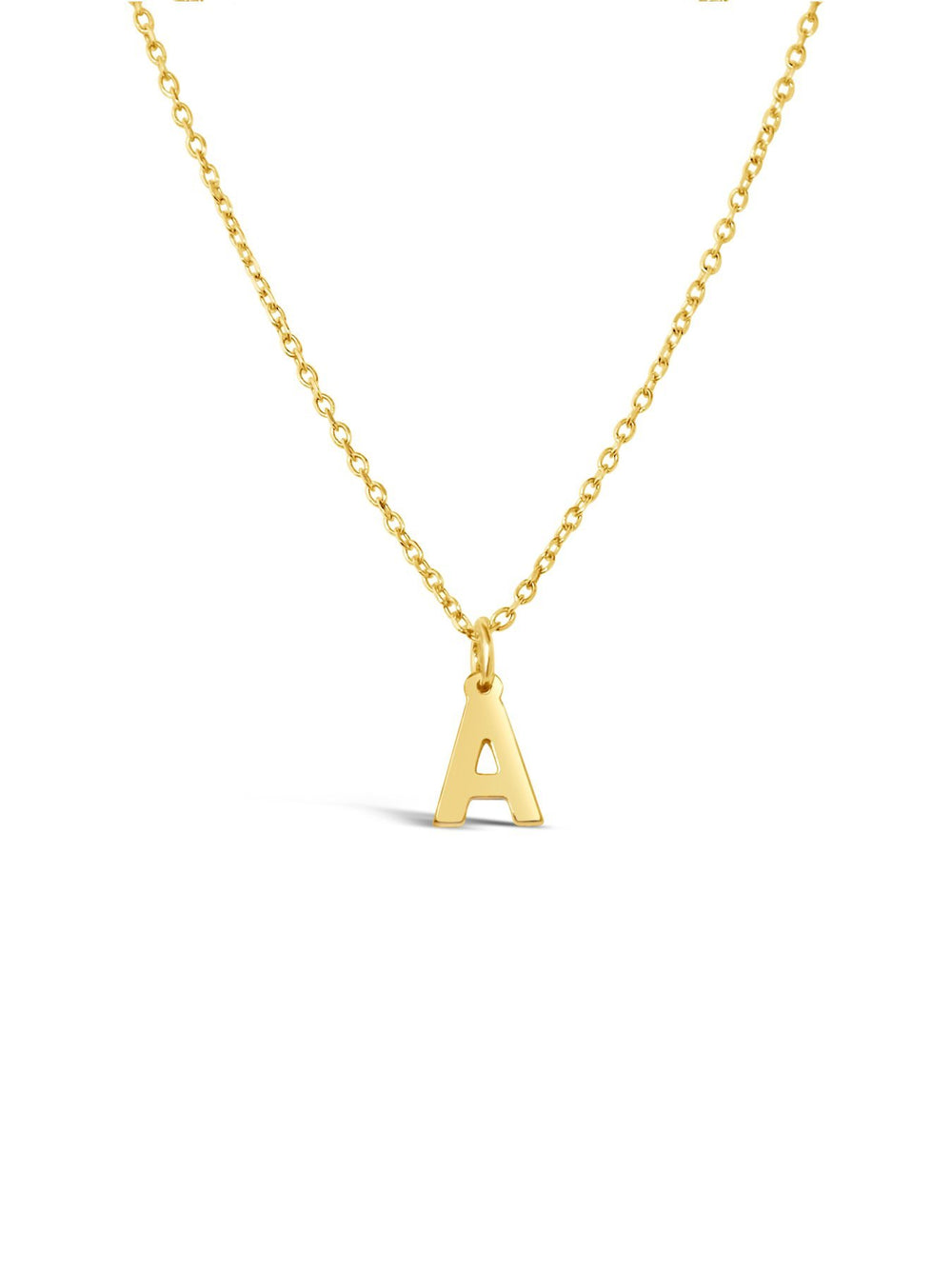 Tiny Letter Necklace - Classic - Lucky Eleven Jewellery