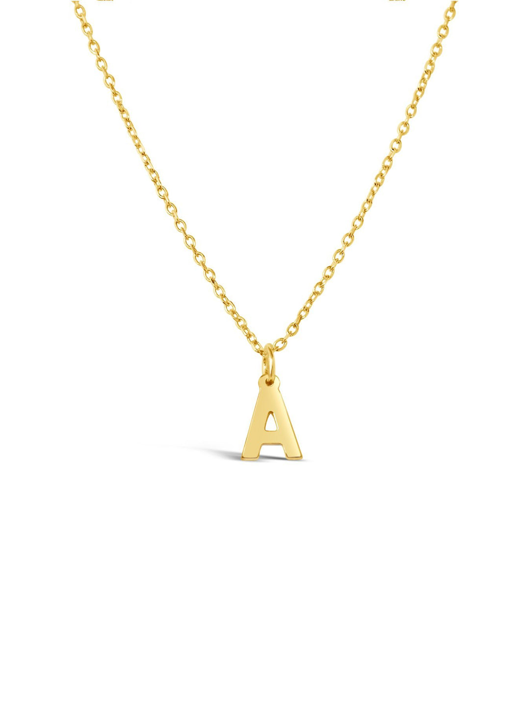 Tiny Letter Necklace - Classic - Lucky Eleven Jewellery