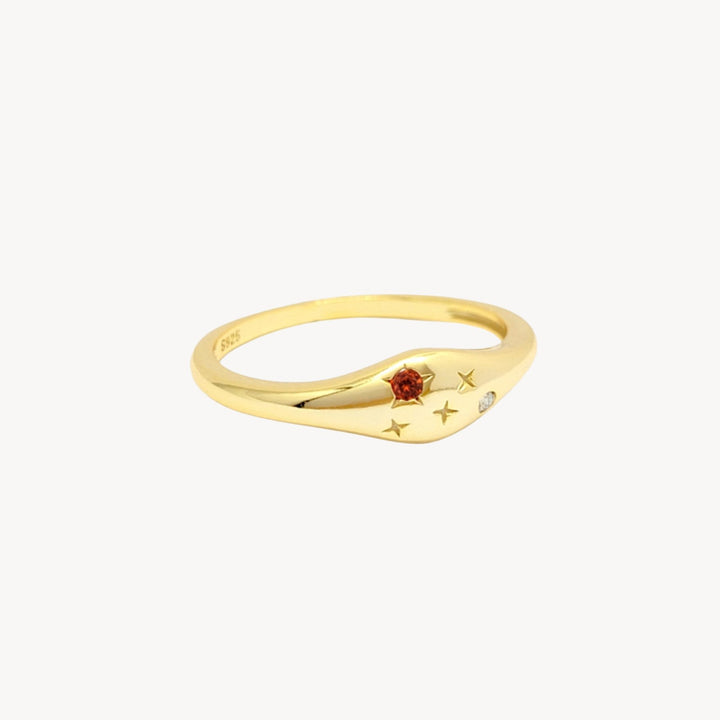 Zodiac Constellation Ring - Capricorn - Lucky Eleven Jewellery