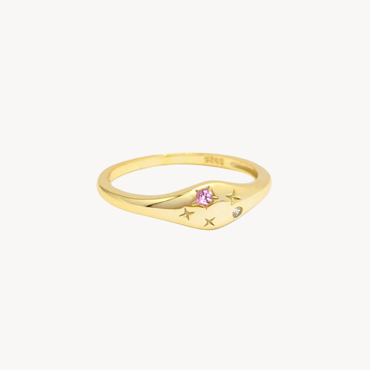 Zodiac Constellation Ring - Libra - Lucky Eleven Jewellery