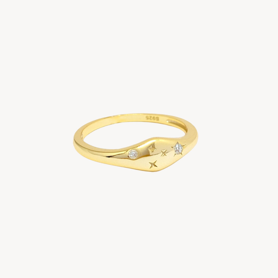 Zodiac Constellation Ring - Pisces - Lucky Eleven Jewellery