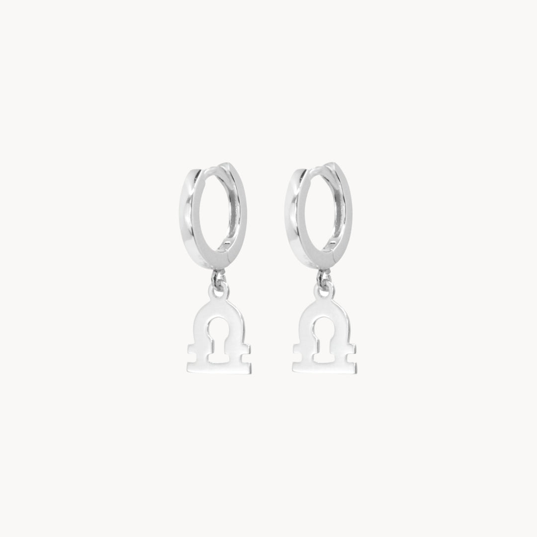 Zodiac Hoop Earrings - Lucky Eleven Jewellery