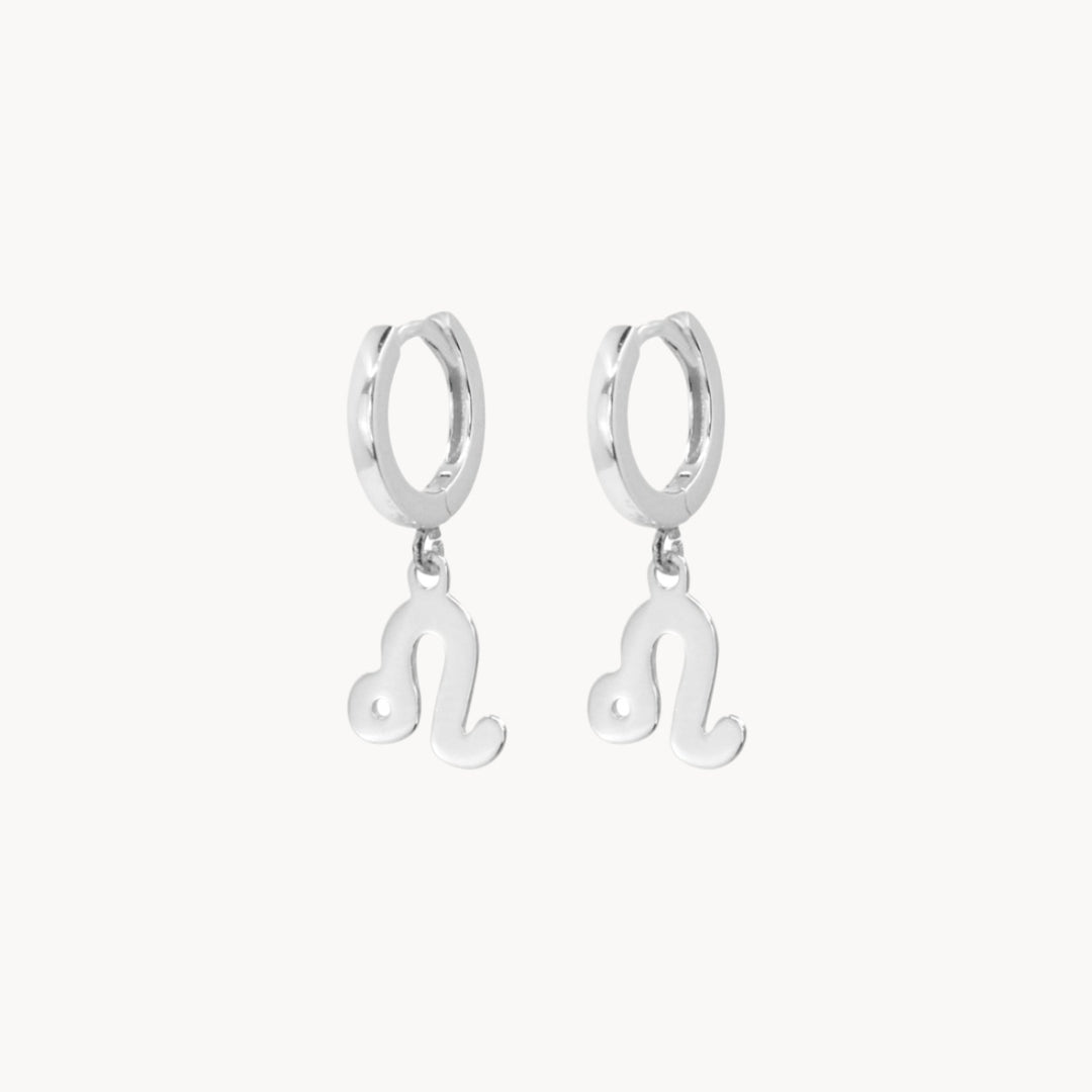 Zodiac Hoop Earrings - Lucky Eleven Jewellery