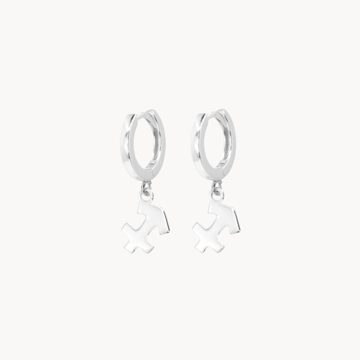 Zodiac Hoop Earrings - Lucky Eleven Jewellery